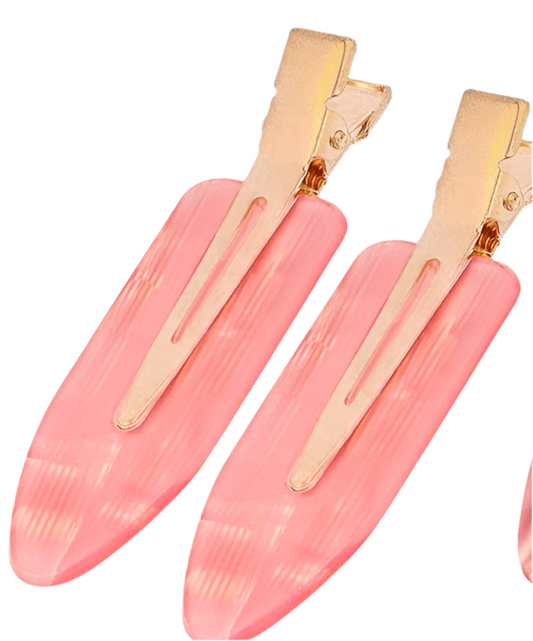 Pink Champagne Hair Clip