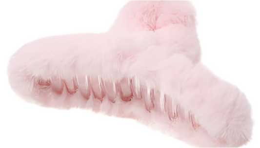 Rosewater Fluff Hair Claw